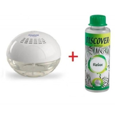 Discover Sihirli Küre Hava Temizleme Makinesi Işıksız + 1 Adet Relax Solüsyonu